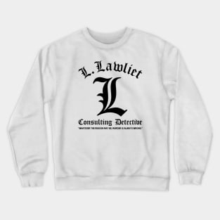 Consulting Detective logo Crewneck Sweatshirt